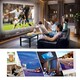 Mini Videoprojecteur Portable Ultra Léger 800 Lumens, Qualité HD 1080P, Longue Durée de Vie, Haut Parleur Puissant, Idéal Pou...