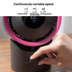 Ventilateur De Bureau USB Rechargeable 4000mAh Avec Affichage LED Réglage Progressif Et Minuterie 10H - www.yonis-shop.com
