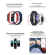 Montre Connectée Sport iOs Android Bracelet Étanche Cardio Température Oxygène - www.yonis-shop.com