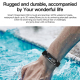 Montre Connectée Sport iOs Android Bracelet Étanche Cardio Température Oxygène - www.yonis-shop.com