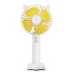 Ventilateur De Bureau Portable Avec Support Smartphone Silencieux 3 Vitesses Recharge USB 1200 mAh - www.yonis-shop.com