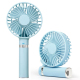 Ventilateur Portable Pliable À Main 3 Vitesses Veilleuse Batterie 1500 mAh Recharge USB Et Utilisation Sur Bureau - www.yonis...
