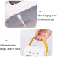 Mini Ventilateur Rafraîchisseur D’Air De Bureau Avec Brumisation 3 Vitesses USB Réservoir 250 Ml Silencieux - www.yonis-shop.com