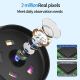 Microscope Numérique Portatif Écran IPS 2.8 Pouces Avec Zoom 4X Et Lumières LED Pour Photographie Macro - www.yonis-shop.com