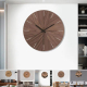 Horloge Murale Décorative 30cm Imitation Bois Silencieuse Design Minimaliste Chic - www.yonis-shop.com