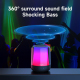 Enceinte Bluetooth Portable Lumière RGB Autonomie 20H Son Surround Puissante Batterie 3600mAh - www.yonis-shop.com