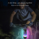 Enceinte Bluetooth Portable RGB Pour Camping Son Stéréo 360° Et Lumière D'ambiance Multicolore Autonomie Longue Durée - www.y...