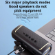 Enceinte Bluetooth Portable LED RGB Son Subwoofer Puissant TWS Autonomie Longue Durée Haut-Parleur Sans Fil - www.yonis-shop.com