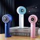 Mini Ventilateur Portable Rechargeable USB Type C À 5 Vitesses Avec Affichage Numérique Et Support Pliable - www.yonis-shop.com
