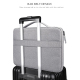 Sacoche Ordinateur Portable Imperméable En Tissu Oxford Avec Grande Capacité Et Sangle Pour Valise - www.yonis-shop.com