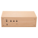 Réveil Haut-Parleur Enceinte Bluetooth Bois LED USB Alarme Lumière Nuit Qualité Audio - www.yonis-shop.com