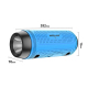 Enceinte Bluetooth Portable Multifonction Avec Lumière LED Et Son Stéréo Haute Qualité Protection Contre Eau Et Poussière Fon...