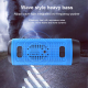 Enceinte Bluetooth Portable Multifonction Avec Lumière LED Et Son Stéréo Haute Qualité Protection Contre Eau Et Poussière Fon...