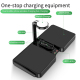 Chargeur Sans Fil 4 en 1 10W Compatible iWatch AirPods et Téléphones Mobiles Blanc - www.yonis-shop.com