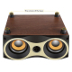 Enceinte Bluetooth Portable Bois Subwoofer Stéréo FM AUX MP3 Batterie 2000mAh Speaker Sans Fil - www.yonis-shop.com