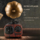 Enceinte Bluetooth Rétro Bois Portable Haut-Parleur Sans Fil Basses Puissantes Système Son Extérieur Radio FM Support Carte T...