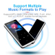 Lecteur MP4 Portable Multifonction Bluetooth Argenté Avec Écran TFT Et Enregistrement Intelligent - www.yonis-shop.com