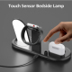 Chargeur Sans Fil Multi-Function Pour Téléphones Apple Watch Et Airpods Avec Support Et Lampe De Bureau Pliable - www.yonis-s...