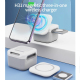 Chargeur Sans Fil Magnétique 3 En 1 Multifonctionnel Avec Alignement Automatique Et Support Téléphone - www.yonis-shop.com