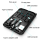 Chargeur Sans Fil 15W Ultra Fin Avec Organisateur De Câbles Et Support Téléphone Intégré - www.yonis-shop.com