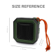 Mini Enceinte Bluetooth TWS Portable Avec Lanière Autonomie 7h Son HD 3W Fonction Mains-Libres FM USB TF Aux - www.yonis-shop...