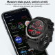 Montre Connectée Sport Extérieur Écran Ultra HD AMOLED Bluetooth Appels Étanche IP68 - www.yonis-shop.com