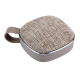 Enceinte Bluetooth Portable Design Tissu Avec Micro Intégré Appels Mains Libres Carte TF AUX 10m Khaki - www.yonis-shop.com