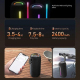 Enceinte Bluetooth Portable RGB Lumineuse Son Stéréo 10W Dual Speakers Autonomie 8h Étanche IPX6 - www.yonis-shop.com