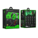 Casque Gaming Avec Microphone Omnidirectionnel Haut Parleurs 50 Mm USB Et Jack 3.5 Mm Éclairage Tricolore - www.yonis-shop.com