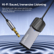 Adaptateur Bluetooth 5.4 Pour Autoradio Prise Aux 3.5 mm Avec Microphone Intégré Alimentation USB Sans Batterie - www.yonis-s...