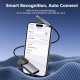 Adaptateur Bluetooth 5.4 Pour Autoradio Prise Aux 3.5 mm Avec Microphone Intégré Alimentation USB Sans Batterie - www.yonis-s...