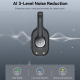 Microphone Lavalier Sans Fil Pour Création Vidéo Avec Réduction De Bruit IA 48 KHz 24 Bits Récepteur Type C Et 36 H D Autonom...