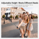 Perche Selfie Trépied À Ouverture Automatique Télécommande Bluetooth Filetage 1/4 Pour Smartphone Et Caméra Sportive - www.yo...