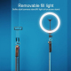Trépied Perche À Selfie Bluetooth 5.2 Avec Tête Rotative À 360° Et Stabilisateur Détachable Jusqu’à 1,8 M - www.yonis-shop.com