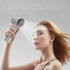 Mini Ventilateur Portable À Main Haute Vitesse À Strass Avec Écran LED 199 Niveaux Moteur Silencieux 40 dB Recharge Type C - ...