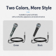 Microphone Dynamique Filaire Pour Équipement Audio Avec Connecteur 3.5 Mm Câble De 3 M Et Corps Métallique - www.yonis-shop.com