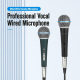 Microphone Dynamique Filaire Pour Équipement Audio Avec Connecteur 3.5 Mm Câble De 3 M Et Corps Métallique - www.yonis-shop.com