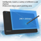 Tablette Graphique Haute Résolution Polyvalente Pour Dessin Numérique Et Enseignement En Ligne - www.yonis-shop.com