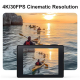 Camera Sport 4K Écran IPS 2 Pouces Étanche Jusqu'à 30 Mètres Avec Télécommande et Grand Angle 170° - www.yonis-shop.com