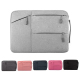 Sacoche Ordinateur Portable Universelle Multi-Poches En Tissu Oxford Doux Pour Ordinateurs Et Tablettes 13 Pouces Et Moins Gr...
