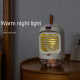 Rafraîchisseur D’Air Portable Avec Brumisation Oscillation Automatique Lumière Nocturne Et Affichage Numérique 250 Ml - www.y...
