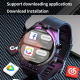 Montre Connectée Android 9.0 4G 1.43 Pouces Étanche IP67 Avec Reconnaissance Faciale GPS Sport Santé 128G - www.yonis-shop.com