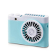 Mini Ventilateur USB Portable À Suspendre Autour Du Cou Noir Batterie 1800 mAh ABS 1,5 W - www.yonis-shop.com