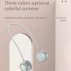 Ventilateur Portable À Suspendre Au Cou Silencieux 3 Vitesses Moteur Sans Balais Batterie 1600 mAh Autonomie Jusqu’à 6 Heures...