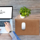 Sacoche Ordinateur Portable Cuir PU Noir Étanche Anti-Rayures Fermeture Magnétique Design Mince et Léger - www.yonis-shop.com