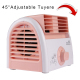 Mini Ventilateur De Bureau Sans Pales 30 W Silencieux 3 Vitesses Orientation À 360° Pour Chambre Bureau Et Salon - www.yonis-...