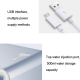 Mini Rafraîchisseur D’Air USB De Bureau 3 Vitesses Filtre À Eau 500 Ml Éclairage LED Coloré Moteur Silencieux Bouchon - www.y...