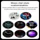 Montre Connectée Écran Couleur 1.46 Pouces Cuir Marron Suivi Santé Complet Étanche IP67 Bluetooth 5.0 - www.yonis-shop.com