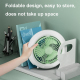 Ventilateur De Bureau Pliable USB Rechargeable 3 Vitesses Silencieux 36 Db Pour Camping Autonomie 3 À 5 Heures - www.yonis-sh...