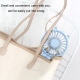 Mini Ventilateur Portable Rechargeable À Main Et De Bureau Avec Support Smartphone 3 Vitesses 7 Pales Silencieux - www.yonis-...